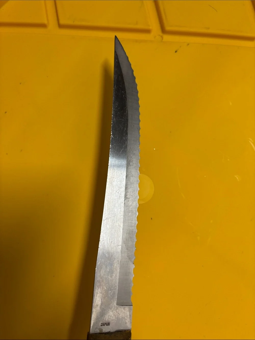 Carvel Hall Carver Serrated Knife Japan 13” SS